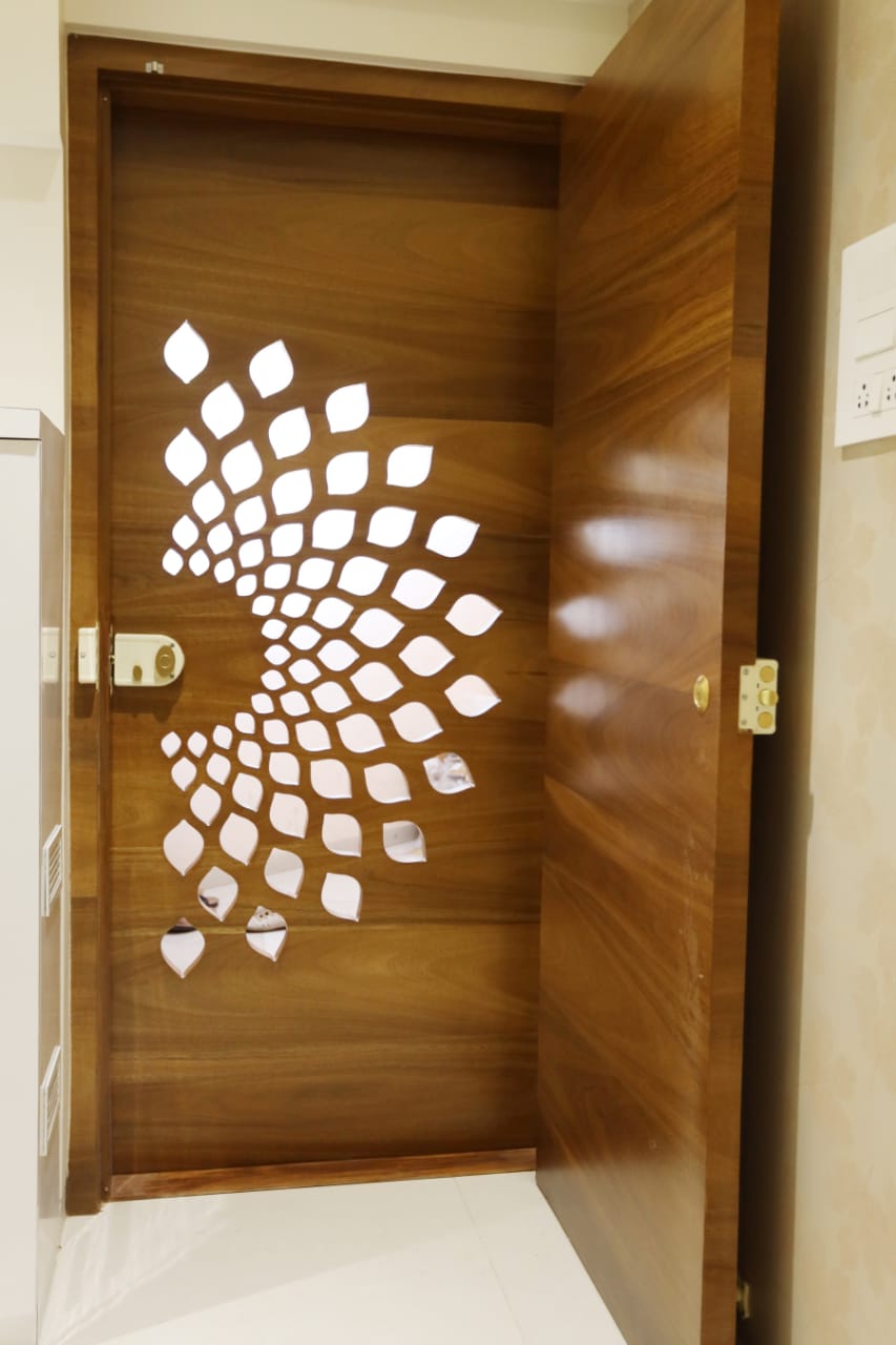 CNC-Carved Main Door Panel - Thane